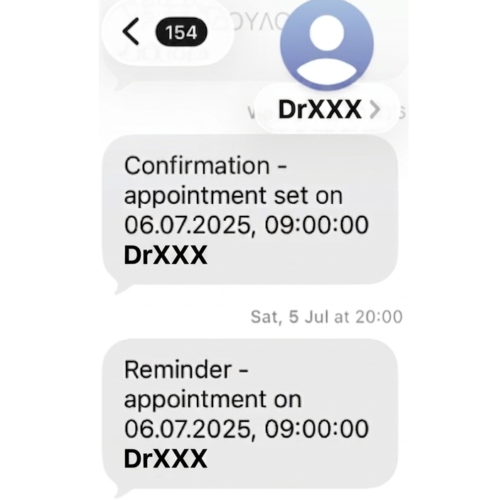 SMS Reminders